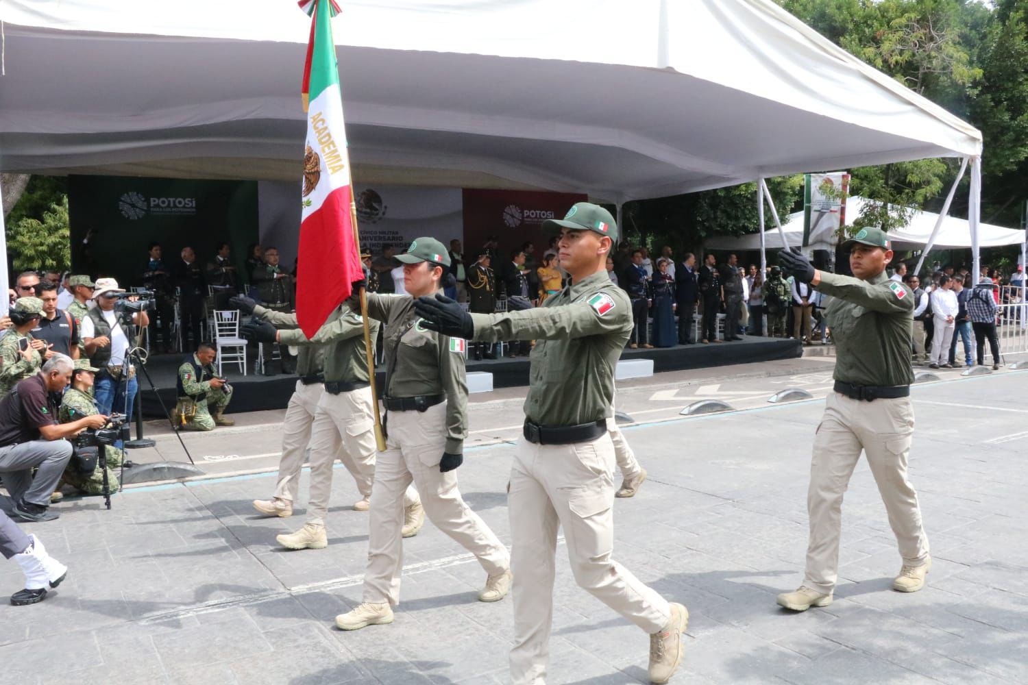 Preparan operativos de seguridad para fiestas patrias en SLP